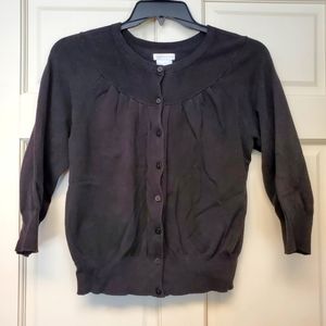 *FREE W/ PURCHASE*  Worthington silk blend smock neck cardigan